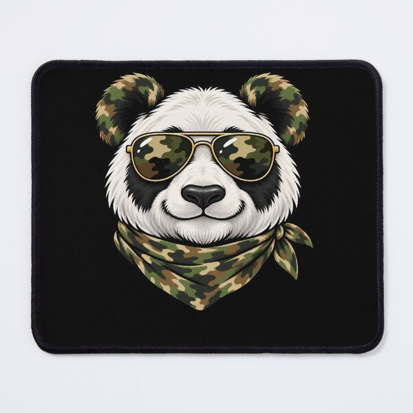Item preview, Camo Panda Bear Wildlife Lover designed and sold by drawwiika+44.