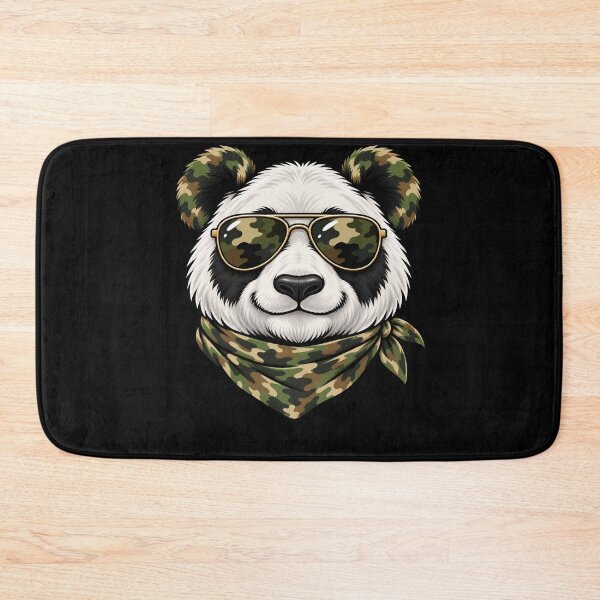Item preview, Camo Panda Bear Wildlife Lover designed and sold by drawwiika+44.