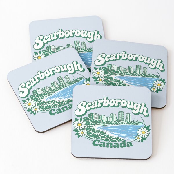 Item preview, Scarborough Ontario Canada Retro Pretty City designed and sold by HowToCanadian.