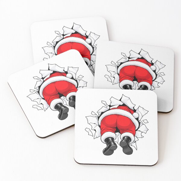 Item preview, Santa Claus Stuck in Wrapping Paper designed and sold by SayMaria.