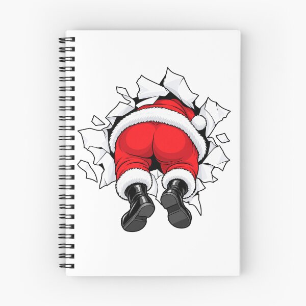 Item preview, Santa Claus Stuck in Wrapping Paper designed and sold by SayMaria.
