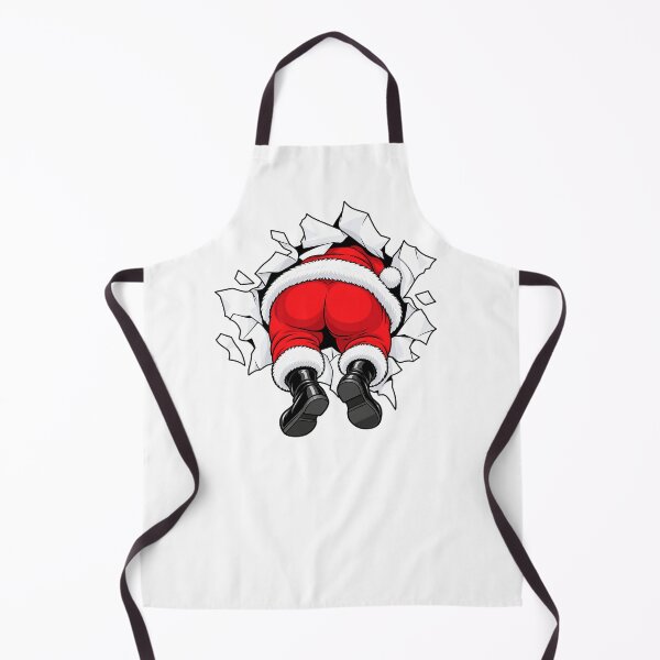 Item preview, Santa Claus Stuck in Wrapping Paper designed and sold by SayMaria.