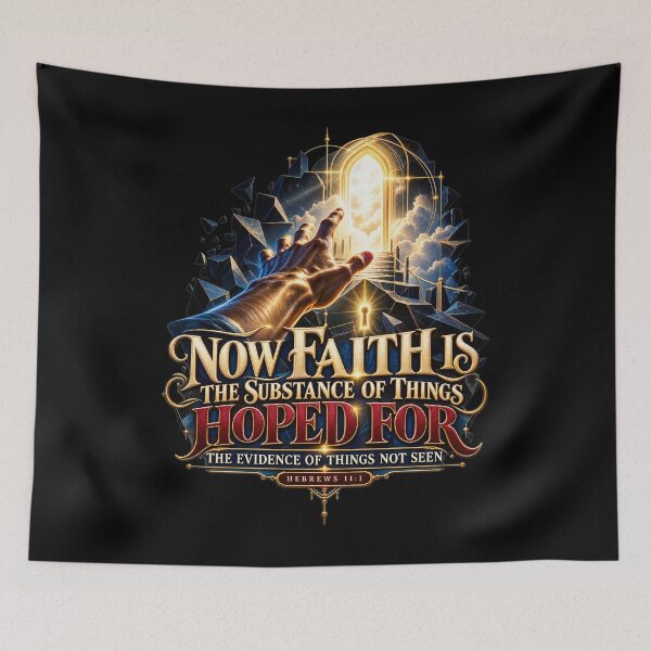 Item preview, Now Faith Is the Substance — Hebrews 11:1 designed and sold by ChristianLife.