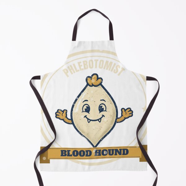 Item preview, Blood Hound - Funny Phlebotomist Vintage Badge designed and sold by Dlvznbm.