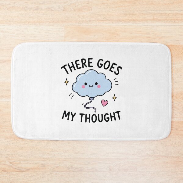 Item preview, There Goes My Thought ADHD Brain Humor designed and sold by CleanDecor.