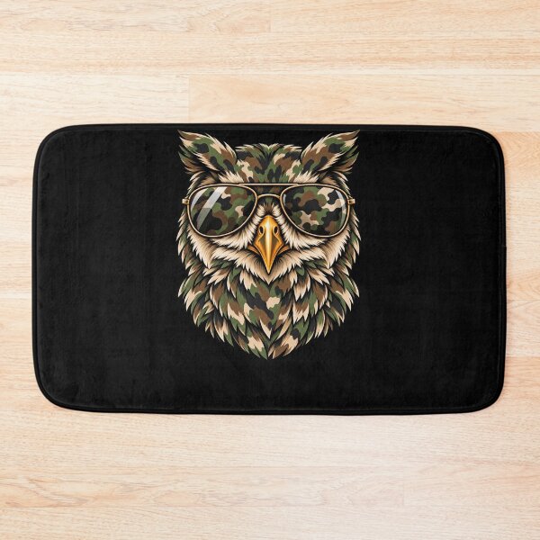 Item preview, Camouflage Owl Sunglasses Wildlife Military designed and sold by drawwiika+44.