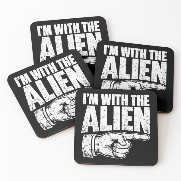 Item preview, Alien Abduction Alien Grunge Retro Pointing Hand designed and sold by anapldv.