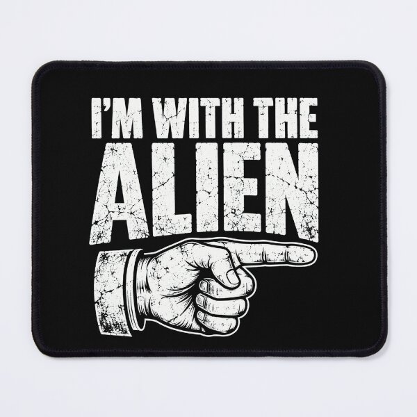 Item preview, Alien Abduction Alien Grunge Retro Pointing Hand designed and sold by anapldv.