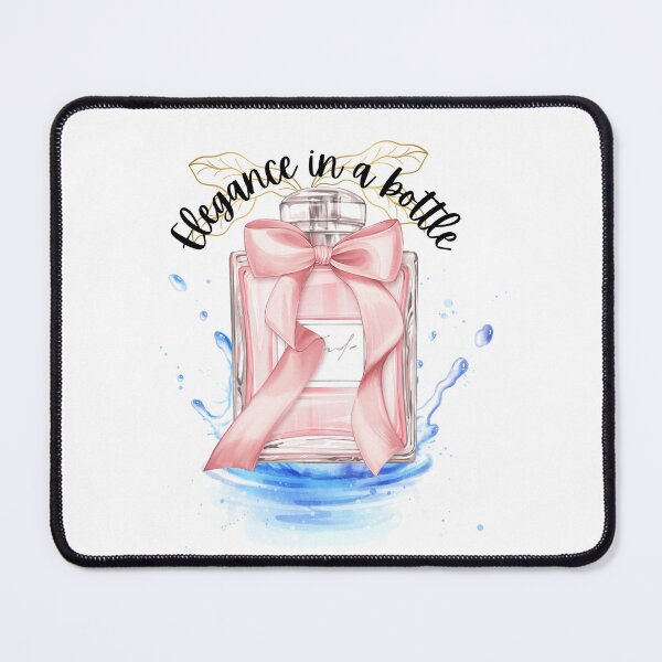 Item preview, Pink Perfume Bottle with Bow Coquette Aesthetic Design designed and sold by Palette _Vibes.