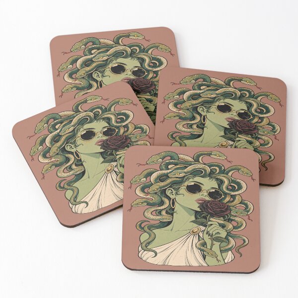 Item preview, Cocktail Medusa for Greek Mythology Fans designed and sold by POD DYNASTY | Original Print On Demand T-Shirt Graphics.