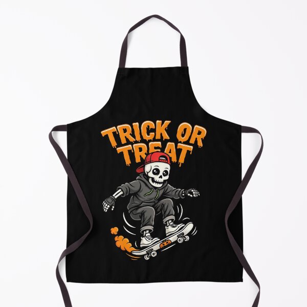 Item preview, Trick or Treat Skater Skeleton Halloween Gift designed and sold by Say It With Ink.