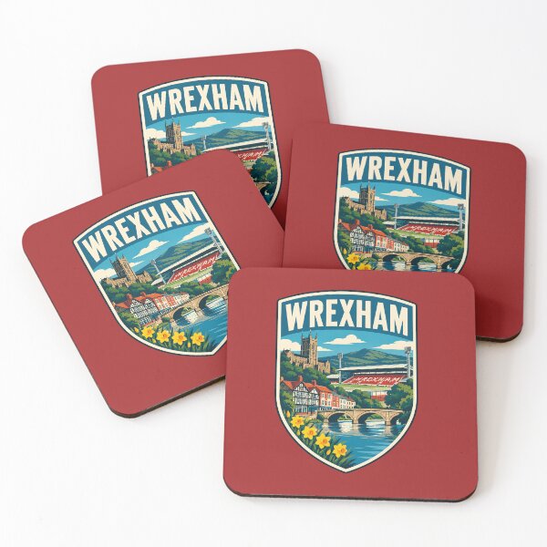 Item preview, Wrexham Travel Souvenir Sticker designed and sold by rogue-design.