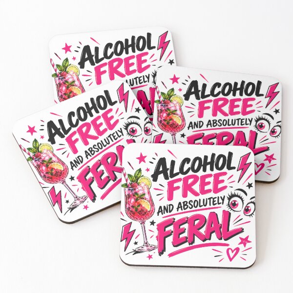 Item preview, Sin alcohol, estilo de vida sobrio, la sobriedad es lo nuevo y genial, bebe con responsabilidad. designed and sold by TrueArtVibes.
