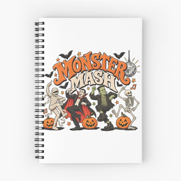 Item preview, Retro Halloween Monster Selfie - Halloween Monsters - Monster Mash Halloween designed and sold by KravinaPhol.