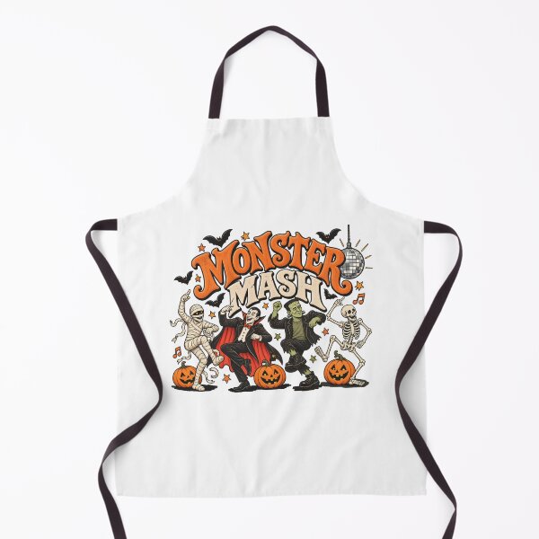 Item preview, Retro Halloween Monster Selfie - Halloween Monsters - Monster Mash Halloween designed and sold by KravinaPhol.