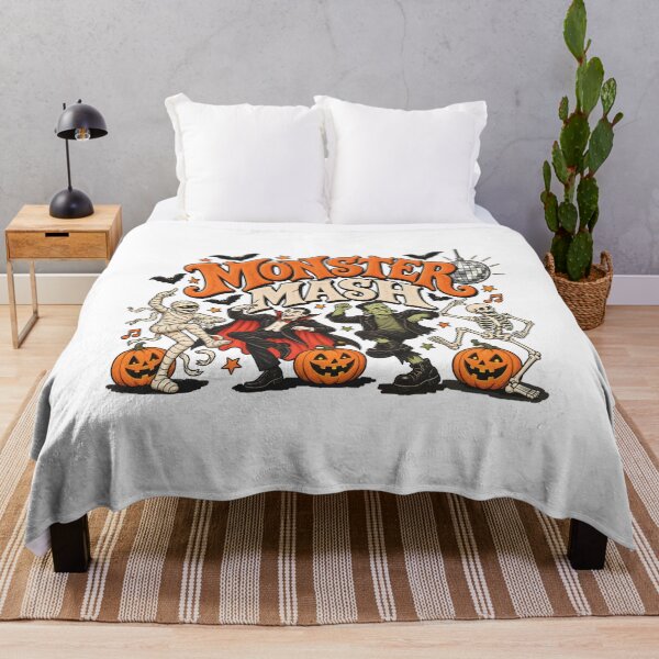 Item preview, Retro Halloween Monster Selfie - Halloween Monsters - Monster Mash Halloween designed and sold by KravinaPhol.