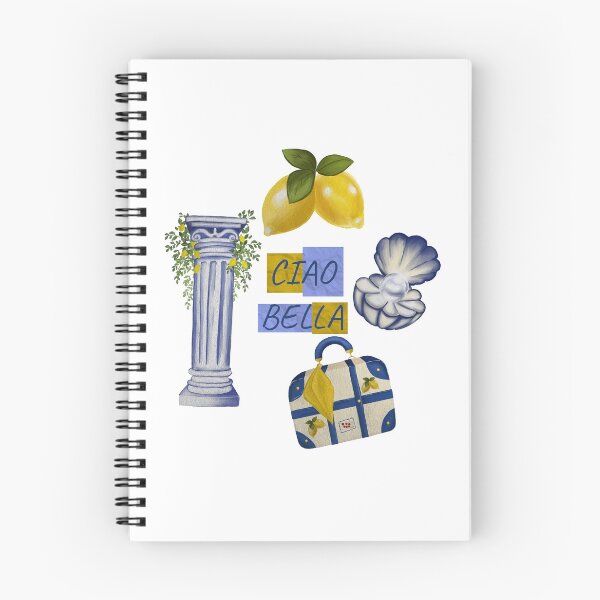 Item preview, Ciao Bella Italian Amalfi Summer Aesthetic Elements designed and sold by DigiBlossom.