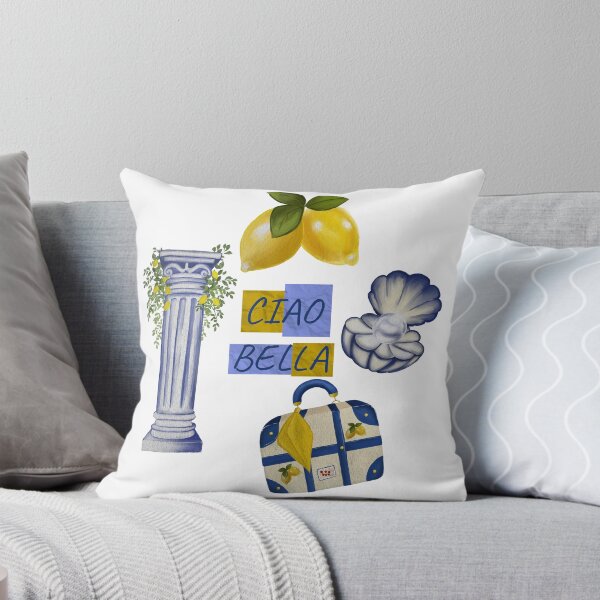 Item preview, Ciao Bella Italian Amalfi Summer Aesthetic Elements designed and sold by DigiBlossom.