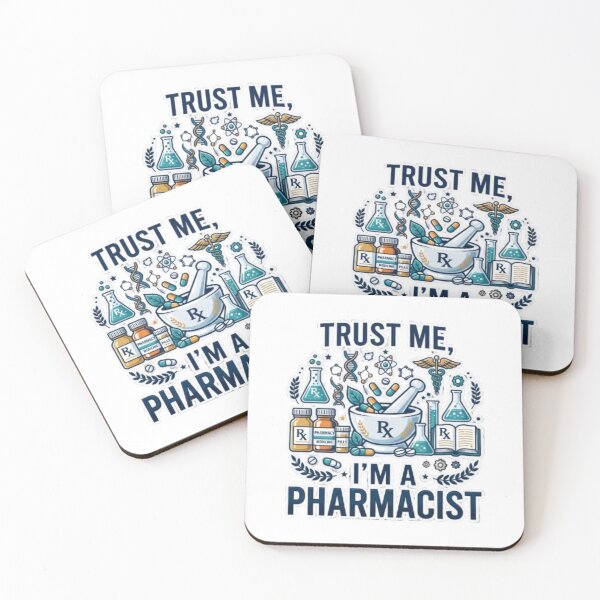 Item preview, Trust Me, I'm a Pharmacist – Pharmacy Science Design designed and sold by PixelStyle Studio.