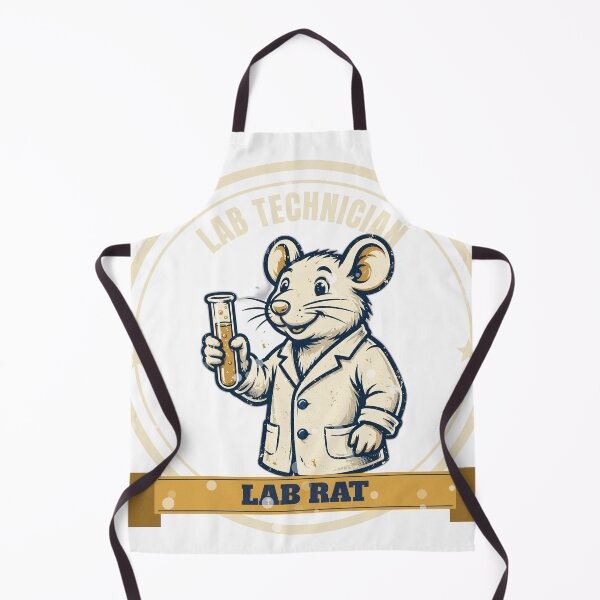 Item preview, Lab Rat - Funny Lab Technician Vintage Badge designed and sold by Dlvznbm.
