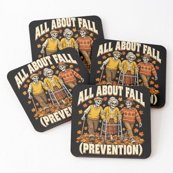 Item preview, fall prevention funny skeleton autumn walkers designed and sold by anapldv.
