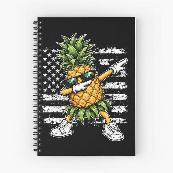 Item preview, Pineapple Dabbing Tropical Character with Sunglasses designed and sold by anapldv.