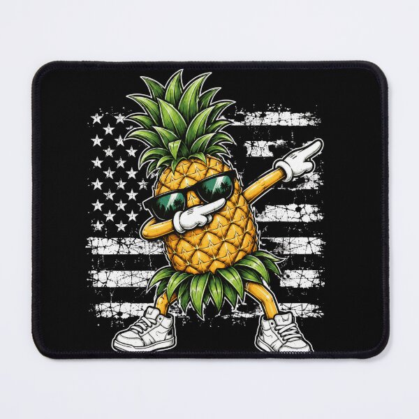 Item preview, Pineapple Dabbing Tropical Character with Sunglasses designed and sold by anapldv.