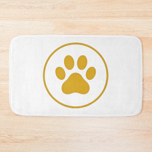 Item preview, Labrador Paw Print Simplicity - Classic Gold Silhouette designed and sold by Goodthingstree.