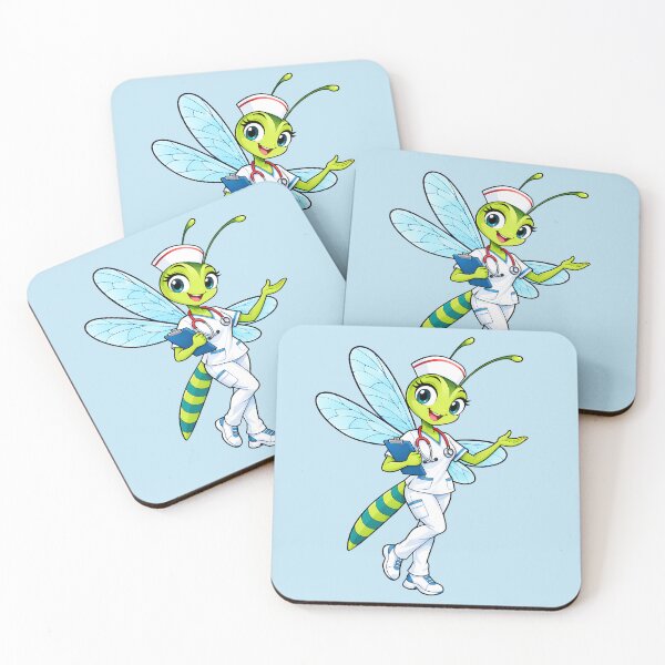 Item preview, Cute Dragonfly Nurse – Funny Nursing designed and sold by karamram.