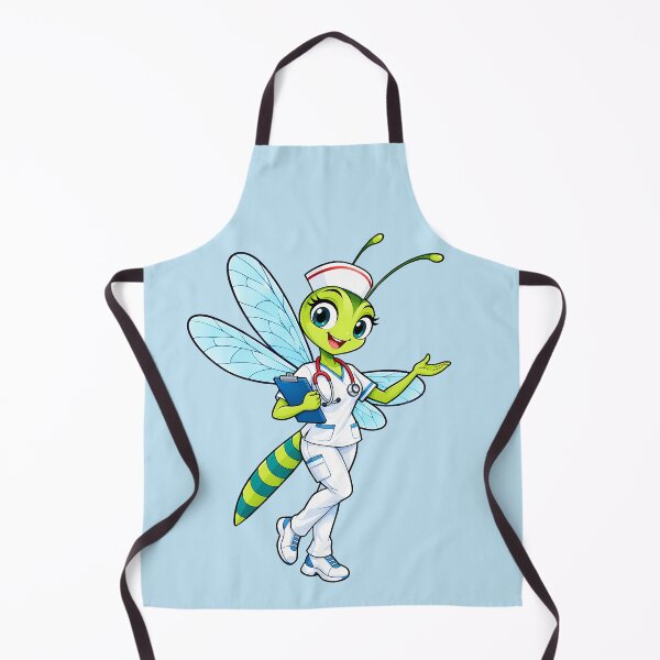 Item preview, Cute Dragonfly Nurse – Funny Nursing designed and sold by karamram.