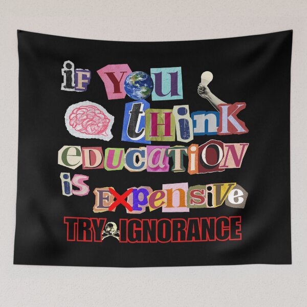 Item preview, Education and Ignorance designed and sold by Rex Vox.