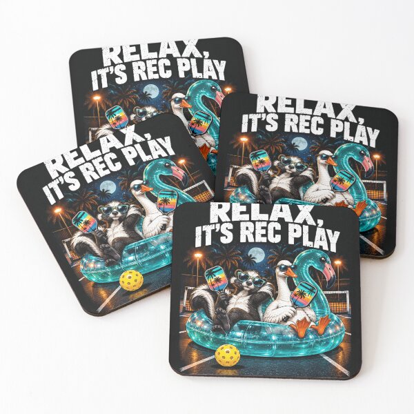 Item preview, Pickleball Funny Relatable Night Court Animals designed and sold by anapldv.