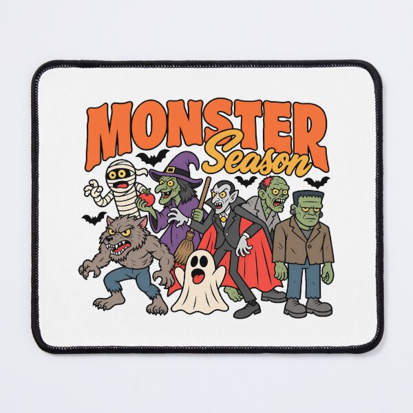 Item preview, Retro Halloween Monster Selfie - Halloween Monsters - Monster Season Halloween designed and sold by KravinaPhol.