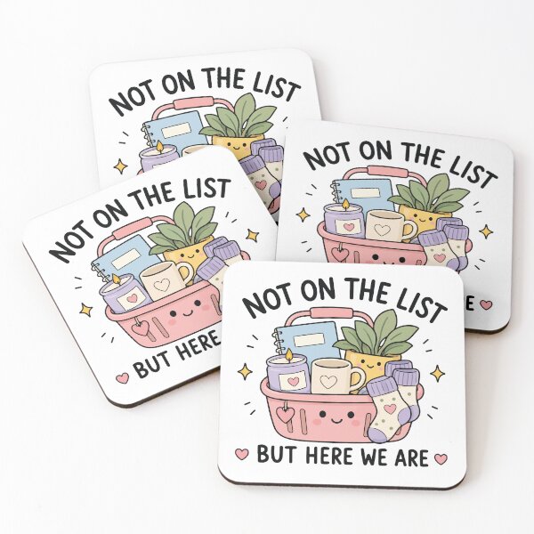 Item preview, Not On The List But Here We Are ADHD designed and sold by CleanDecor.