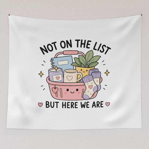 Item preview, Not On The List But Here We Are ADHD designed and sold by CleanDecor.