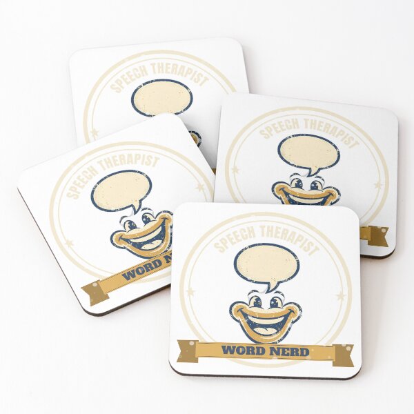 Item preview, Word Nerd - Funny Speech Therapist Vintage Badge designed and sold by Dlvznbm.