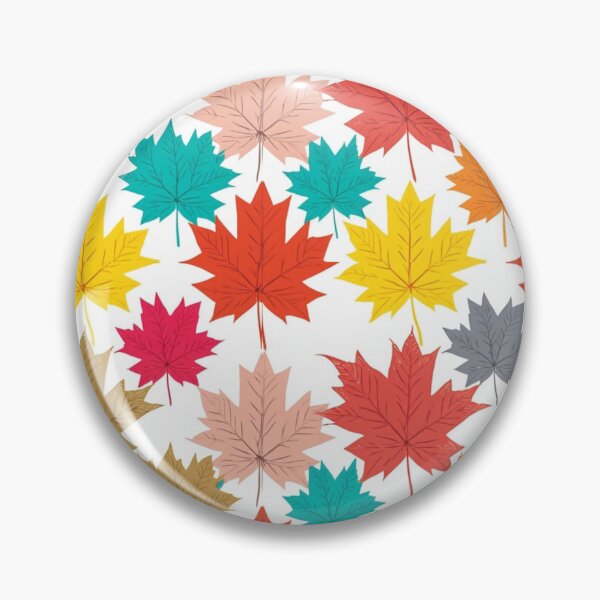 Item preview, Colorful Autumn Leaves Seamless Pattern designed and sold by MargaretPolanco.