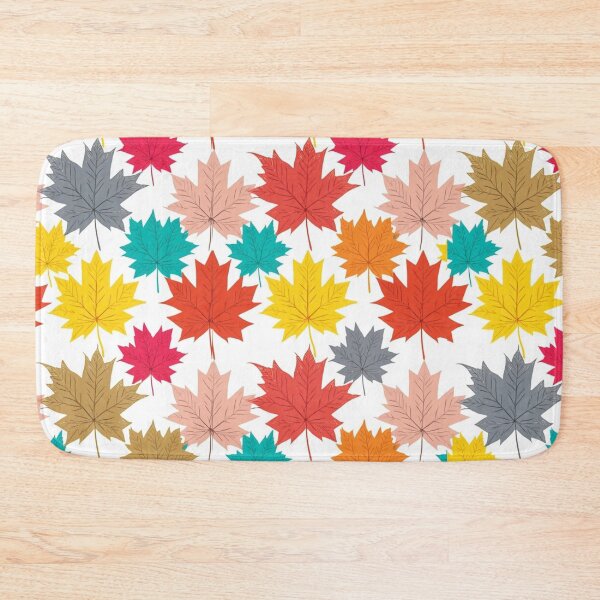 Item preview, Colorful Autumn Leaves Seamless Pattern designed and sold by MargaretPolanco.