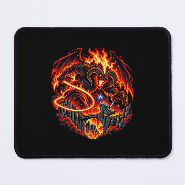 Item preview, Balrog of Moria Flame and Shadow designed and sold by Pandaburba.