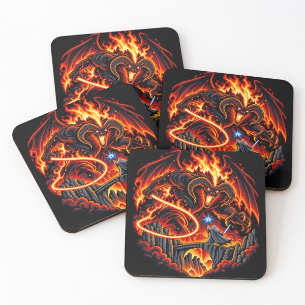 Item preview, Balrog of Moria Flame and Shadow designed and sold by Pandaburba.