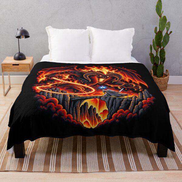 Item preview, Balrog of Moria Flame and Shadow designed and sold by Pandaburba.