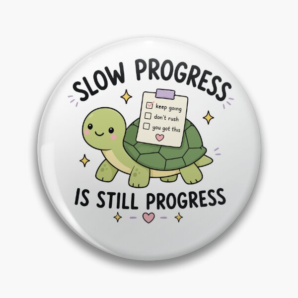 Item preview, Slow Progress Is Still Progress ADHD Encouragement designed and sold by CleanDecor.