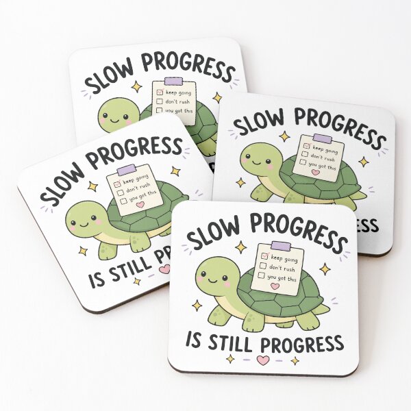 Item preview, Slow Progress Is Still Progress ADHD Encouragement designed and sold by CleanDecor.