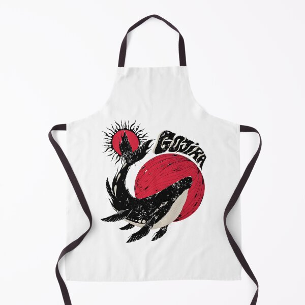 Item preview, GOJIRA Whale Sun Red Circle  designed and sold by PillowPaws.