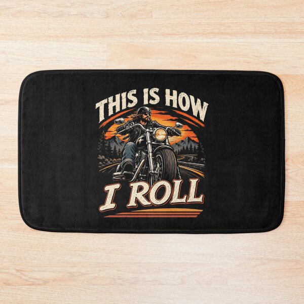 Item preview, This Is How I Roll Motorcycyle designed and sold by monika-arthing.