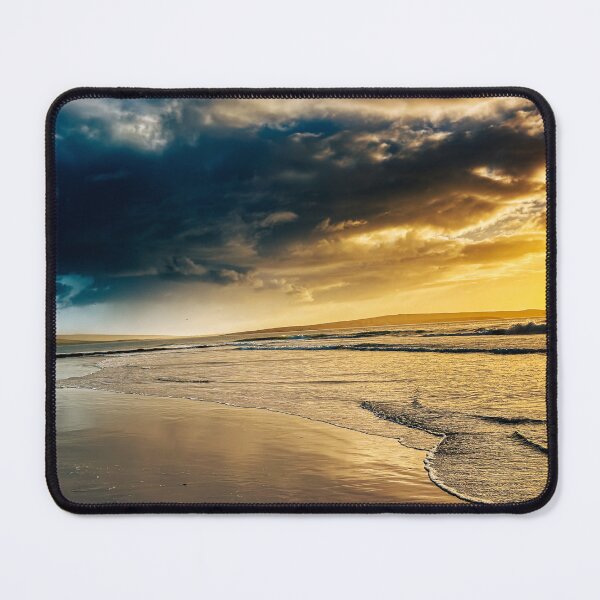 Item preview, Golden Light and Stormy Skies Ocean Landscape in south Africa designed and sold by Faith Based Decor & Art &Gifts.