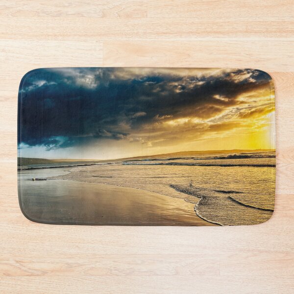 Item preview, Golden Light and Stormy Skies Ocean Landscape in south Africa designed and sold by Faith Based Decor & Art &Gifts.