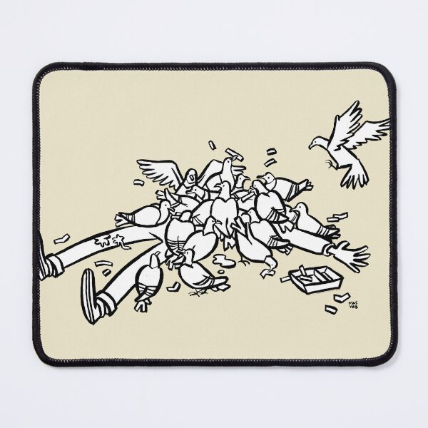Item preview, Fatal pigeon attack designed and sold by Mas Hab.