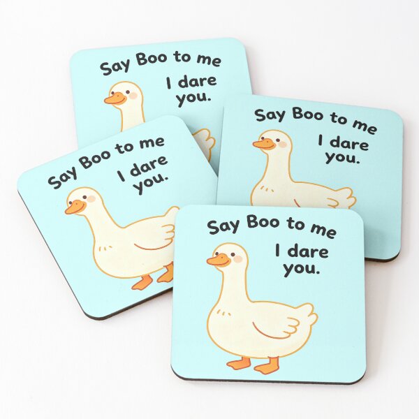 Item preview, wouldn't say boo to a goose funny cartoon designed and sold by Captain-Jackson.