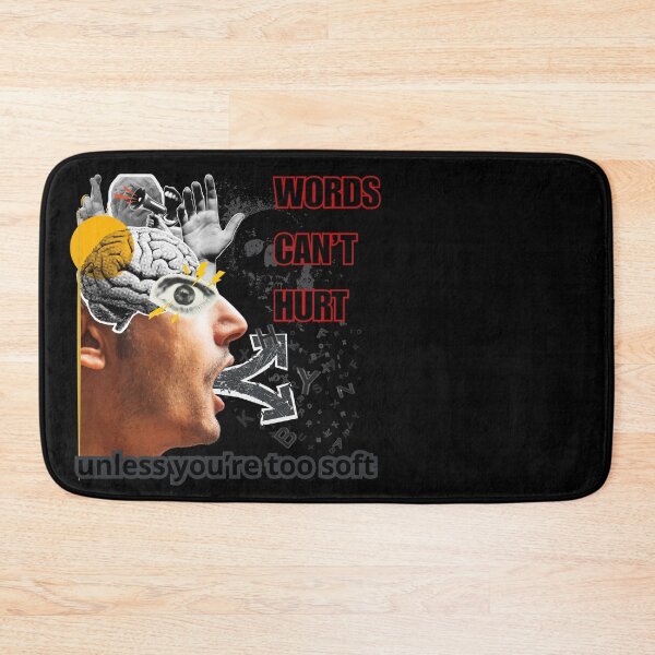 Item preview, Words can't hurt designed and sold by Rex Vox.